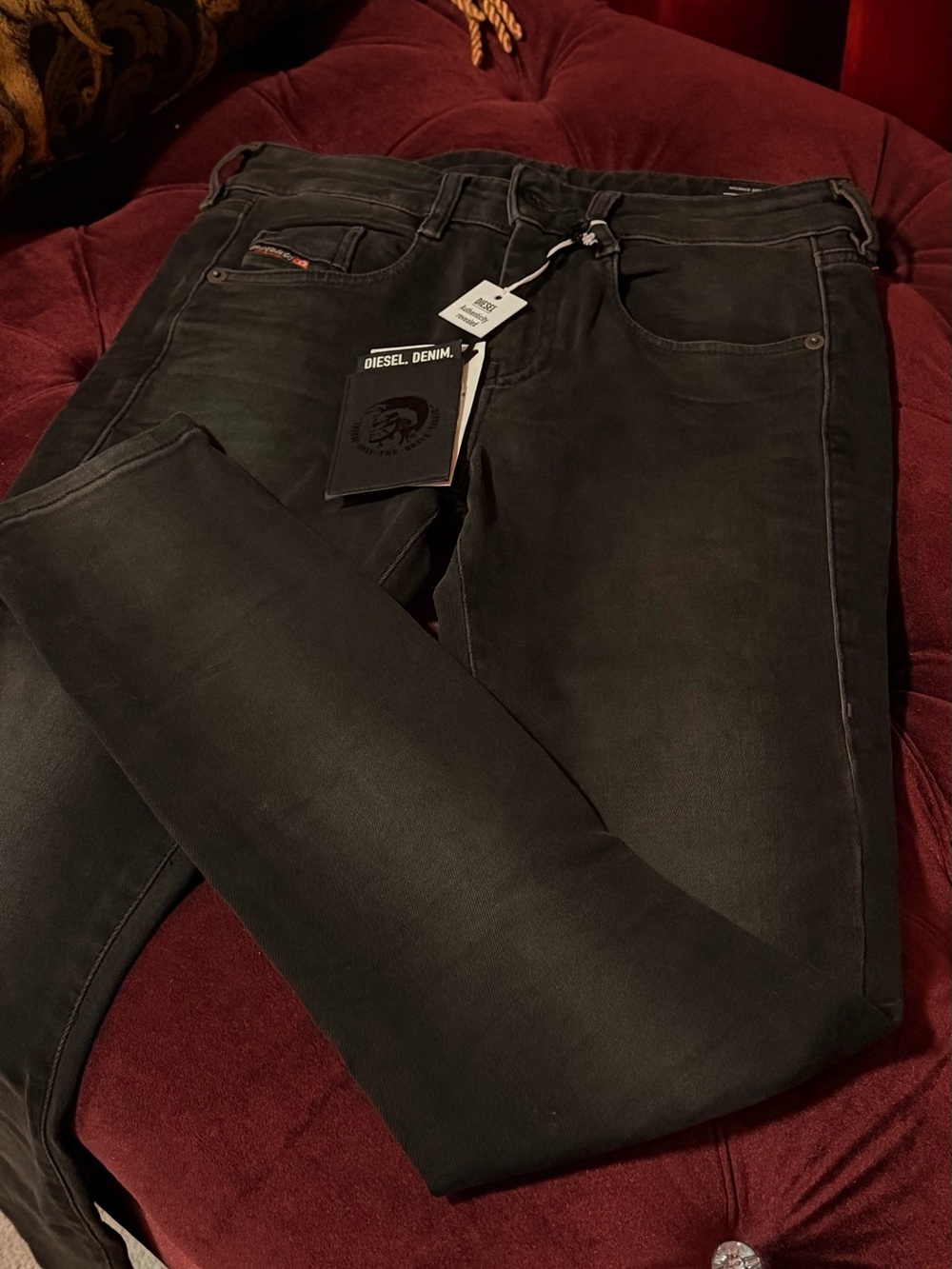Diesel D-Ollies Low Rise Straight Jeans Size 25 | Like New